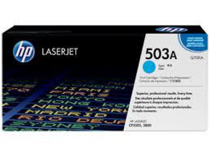 Mực in HP 503A Cyan LaserJet Toner Cartridge(Q7581A)
